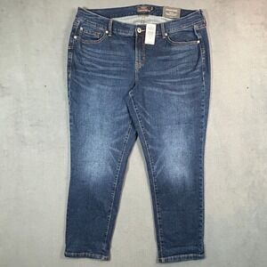 Torrid Jeans Womens 18 Boyfriend Straight Vintage Stretch Distressed NWT Reg$70